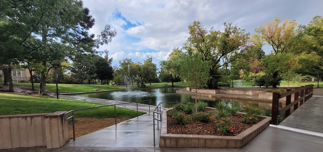 Foto des Campus der Universität von New Mexico
